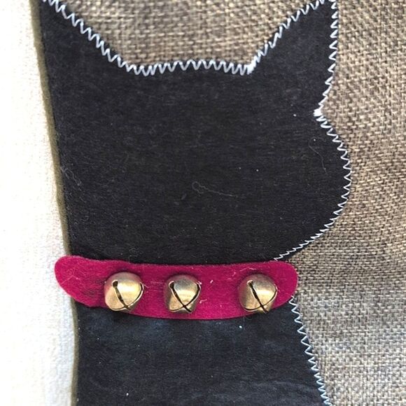 Giftcraft Cat Christmas Stocking NWT - Picture 4 of 9